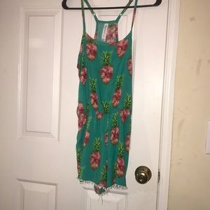 Cute patterned romper! WORN ONCE